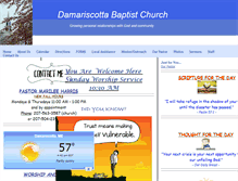 Tablet Screenshot of dbcme.org